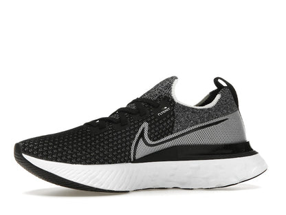 Nike React Infinity Run Flyknit Black White (Women's)