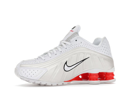 Nike Shox R4 White Phantom Picante Red (Women's)