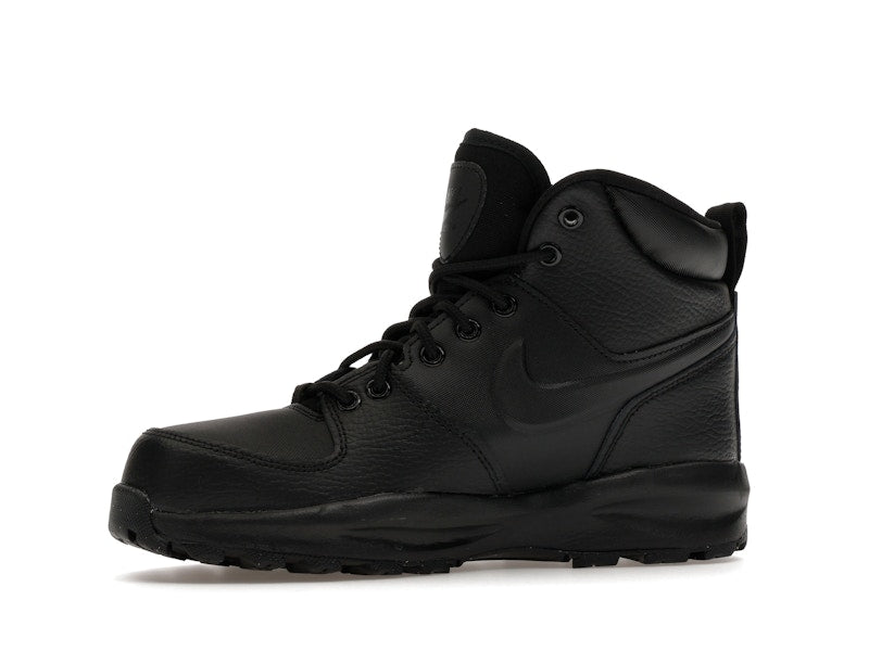 Nike Manoa Leather Triple Black (GS)