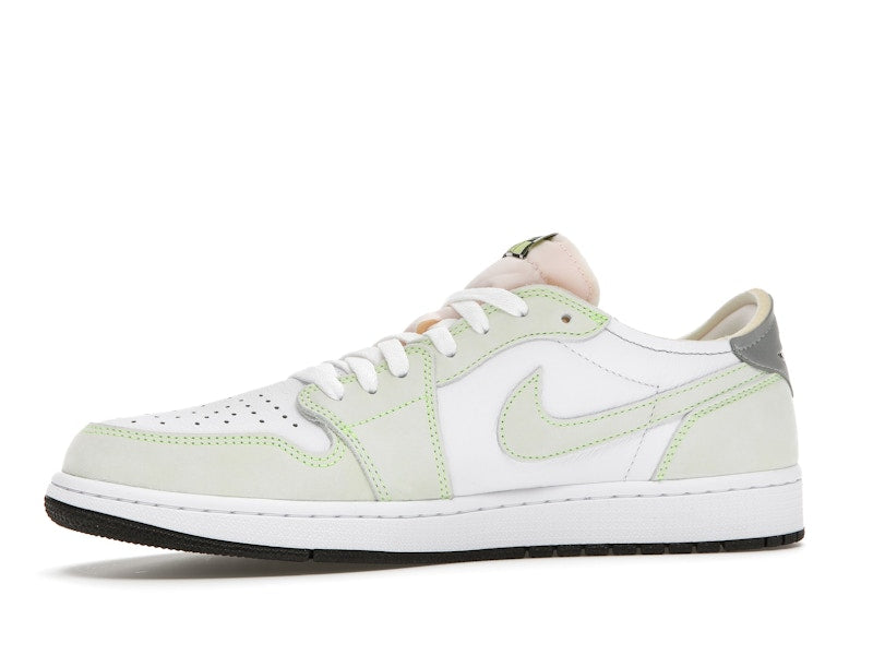 Jordan 1 Retro Low White Ghost Green Black
