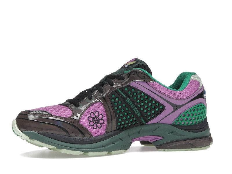 Saucony ProGrid Triumph 4 Jae Tips Flowers Grow Uptown Perilla