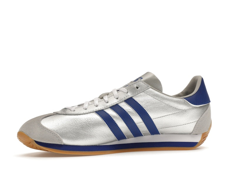 adidas Country OG Matte Silver Bright Blue Cloud White