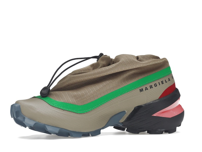 Salomon Cross Low Drawstring MM6 Maison Margiela Kelp Vintage Khaki Bright Green