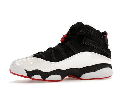 Jordan 6 Rings Black White Varsity Red