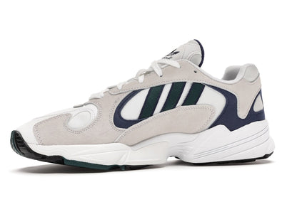 adidas Yung-1 White Noble Green Dark Blue