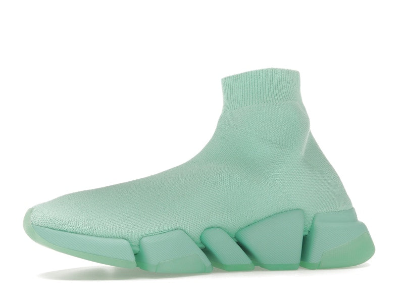 Balenciaga Speed 2.0 Recycled Transparent Sole Green