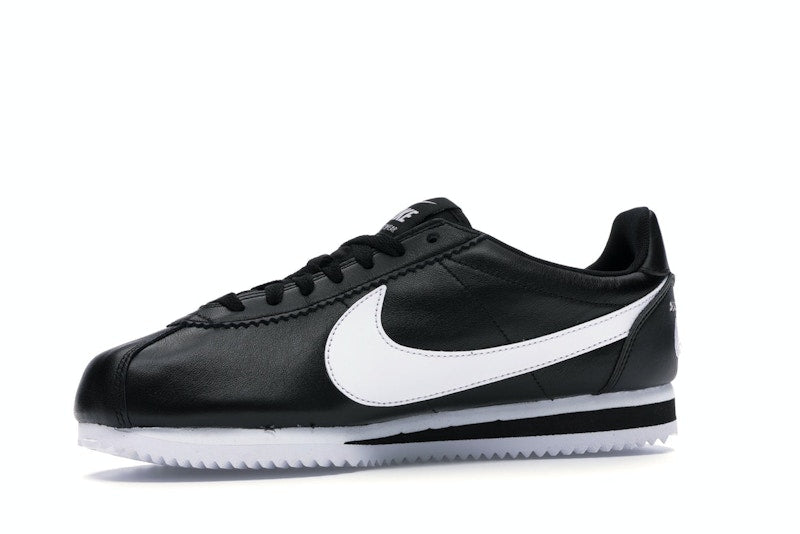 Nike Classic Cortez Mini Swoosh Black White