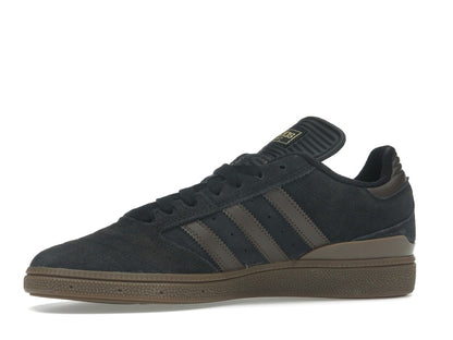 adidas Busenitz Pro Core Black Brown Gold Metallic