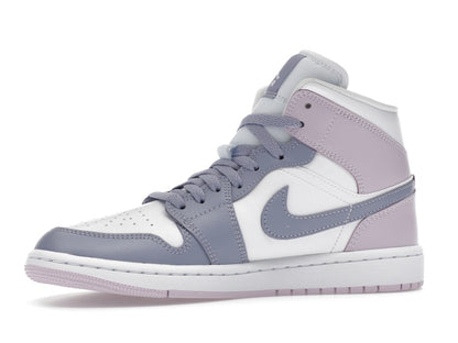 Jordan 1 Mid Indigo Haze Doll White (Women's)