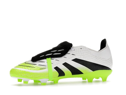 adidas Predator League Fold-Over Tongue FG/MG Cloud White Core Black Lucid Lemon