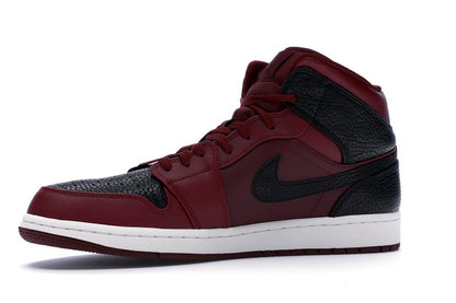 Jordan 1 Retro Mid Team Red Black