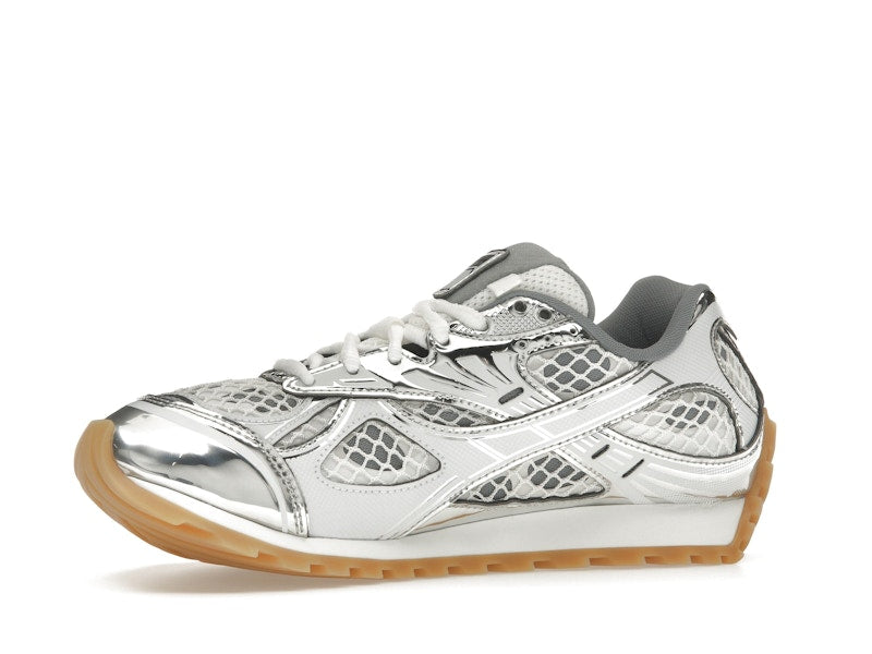 Bottega Veneta Orbit Silver White (Women's)