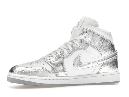 Jordan 1 Mid SE Metallic Silver (Women's)