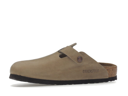 Birkenstock Boston Soft Footbed Oiled Leather Tobacco Brown