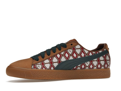 Puma Clyde Tassle Dapper Dan Frair Brown