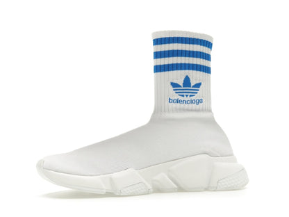 Balenciaga x adidas Speed Trainer White Blue (Women's)