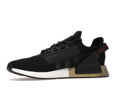 adidas NMD V2 Core Black Gold Metallic