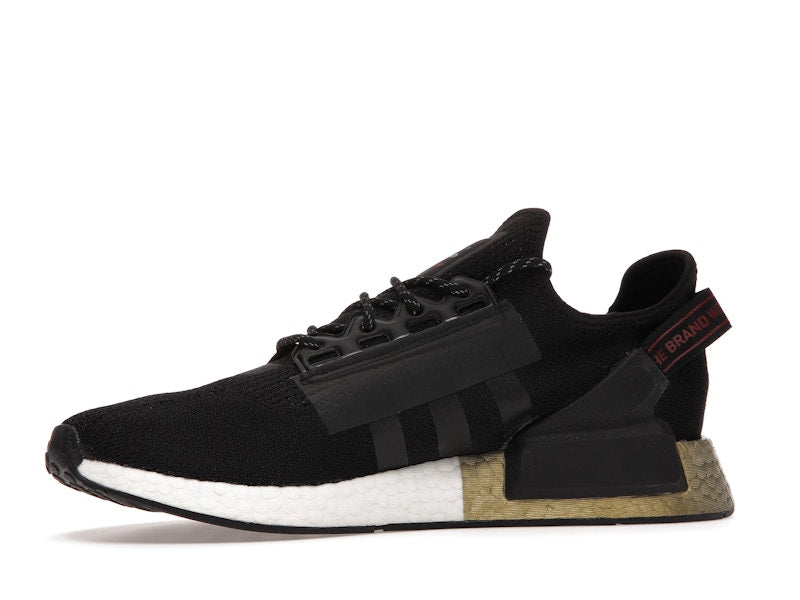 adidas NMD V2 Core Black Gold Metallic
