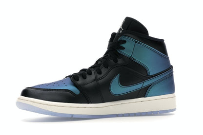 Jordan 1 Mid Iridescent Black (Women's)