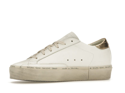 Golden Goose Hi Star White Glitter Gold (Women's)