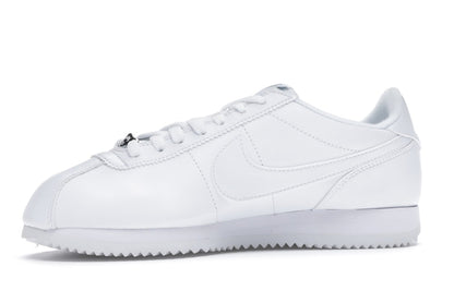 Nike Cortez Basic Leather White White-Wolf Grey-Mtllc Silver