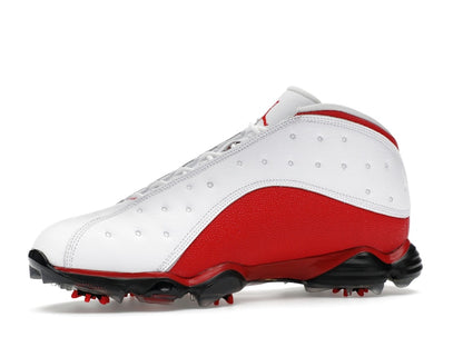 Jordan 13 Retro Golf Cleat White Red