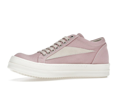 Rick Owens DRKSHDW EDFU Vintage Sneakers Faded Pnk Pearl Milk