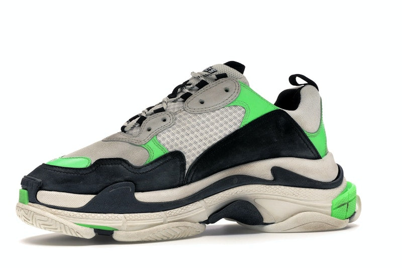 Balenciaga Triple S Mr. Porter Neon Green 2018