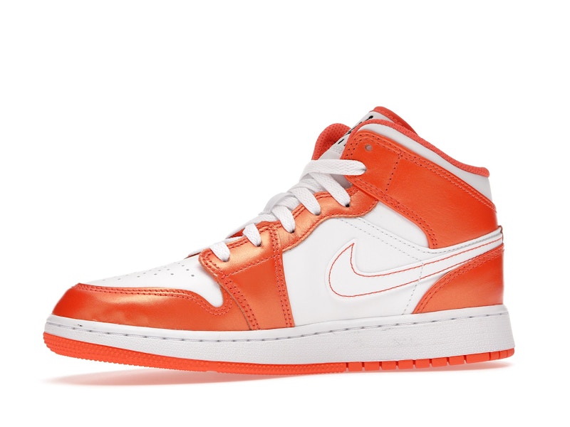 Jordan 1 Mid Metallic Orange (GS)
