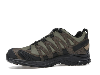 Salomon XA Pro 3D Distressed Leather Dark Earth Black