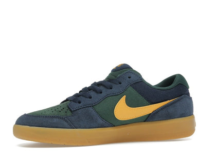 Nike SB Force 58 Midnight Navy Fir Gum Light Brown University Gold