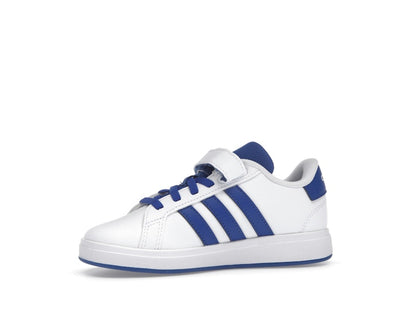 adidas Grand Court 2.0 Cloud White Royal Blue Core Black (PS)