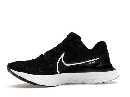Nike React Infinity Run Flyknit 3 Black White