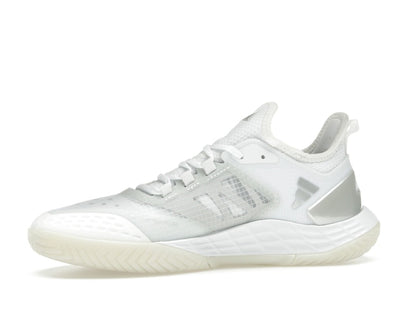 adidas Adizero Ubersonic 4.1 Cloud White Silver Metallic Grey (Women's)