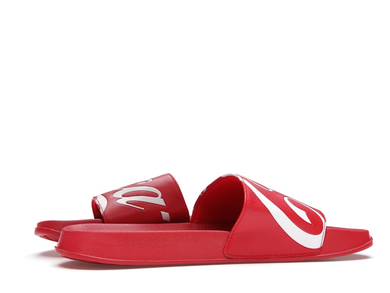 Kith Logo Slides Coca Cola Red