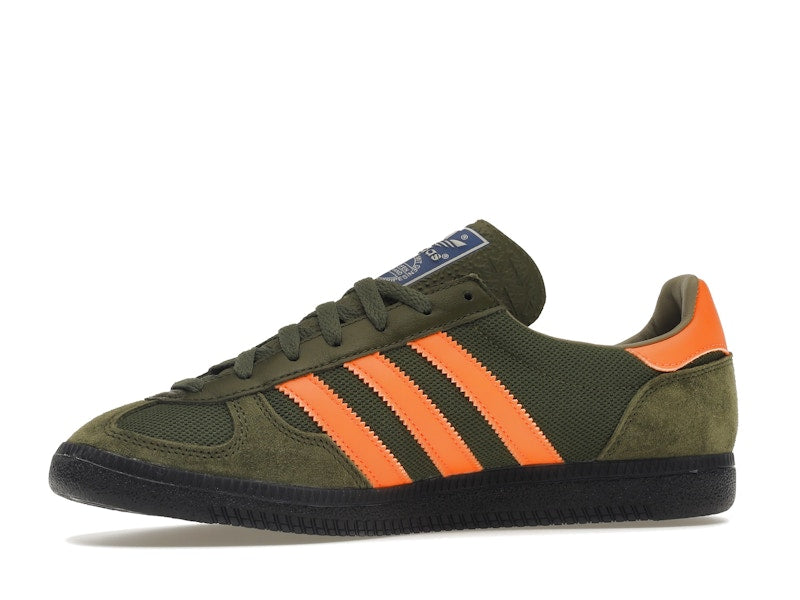 adidas Barrowland SPZL Dust Green Signal Orange