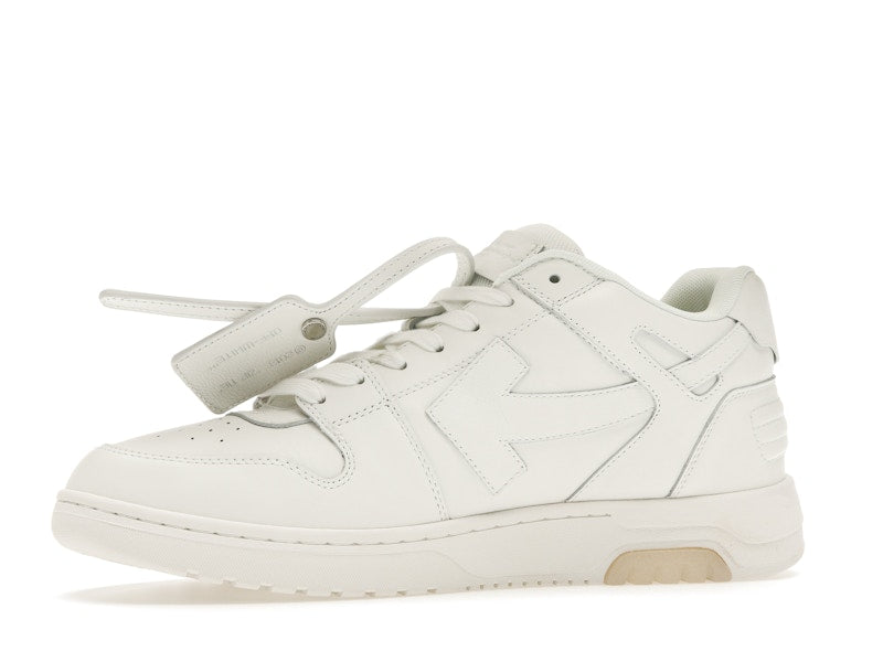 OFF-WHITE Out Of Office OOO Low Tops Triple White