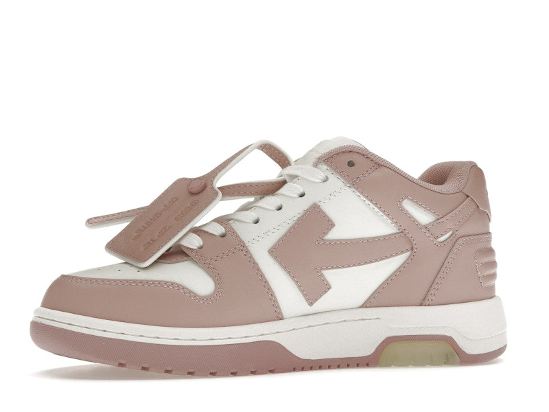 Off-White Out Of Office Calf Leather White Pink (Women's)