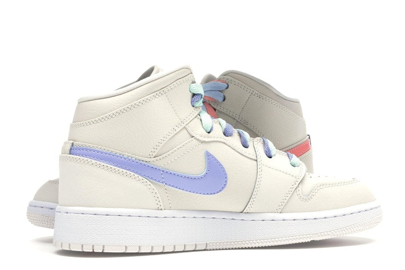 Jordan 1 Mid Multi-Color Swoosh Phantom (GS)