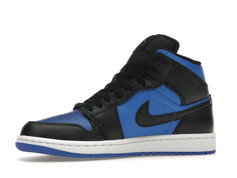 Jordan 1 Mid Black Royal Blue