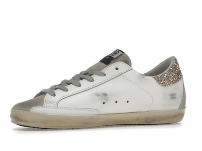 Golden Goose Super-Star White Red Glitter (Women's)