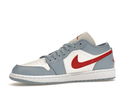 Jordan 1 Low Blue Whisper Dune Red (Women's)