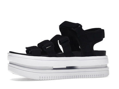 Nike Iconic Classic Sandal Black White White (Women's)
