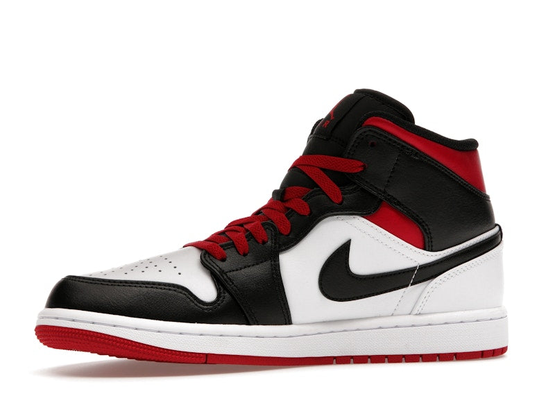 Jordan 1 Mid Gym Red Black Toe