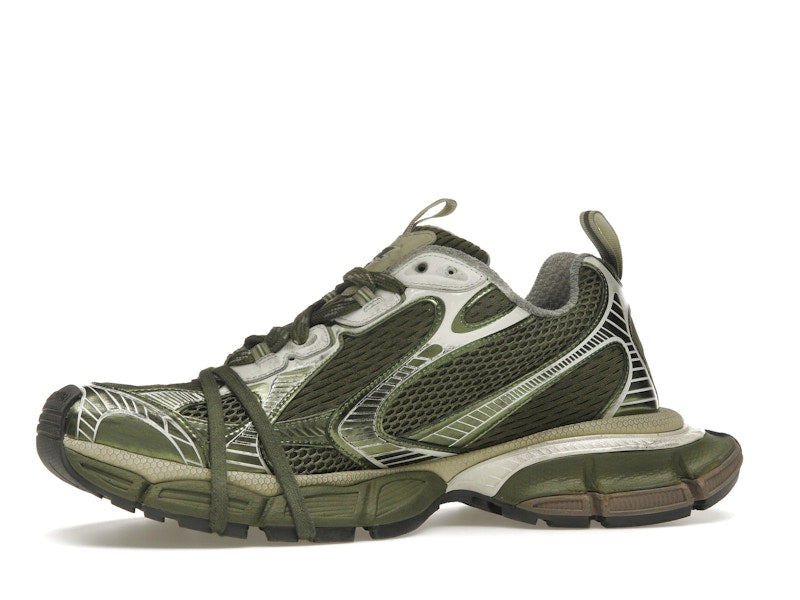 Balenciaga 3XL Dark Green Light Beige