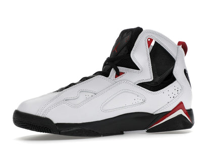 Jordan True Flight White Varsity Red