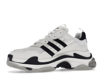 Balenciaga x adidas Triple S White Black