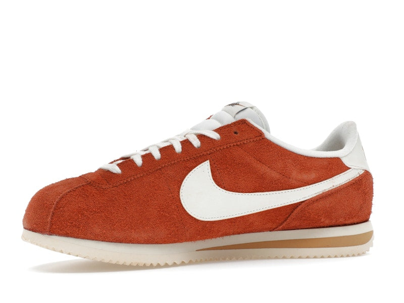 Nike Cortez SE Suede Dark Russet Flax Muslin Sail