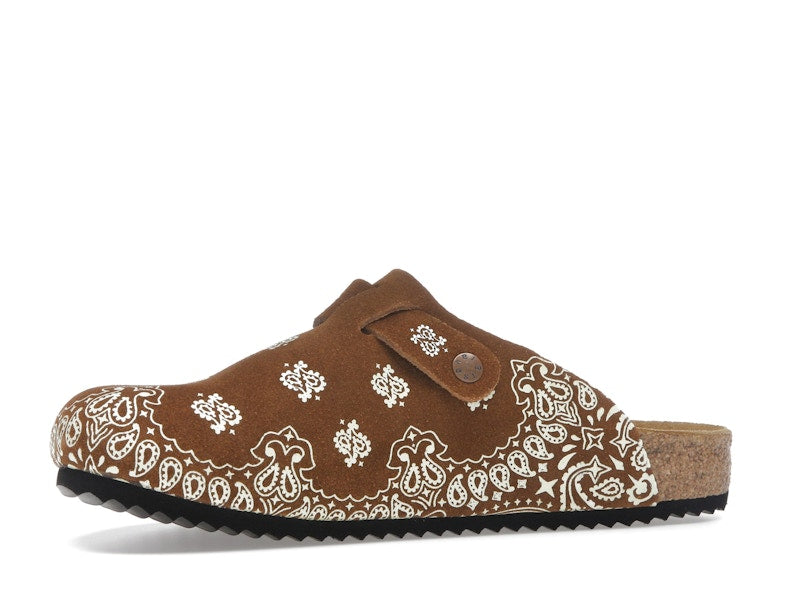 Bravest Studios Suede Paisley Clogs Hazel