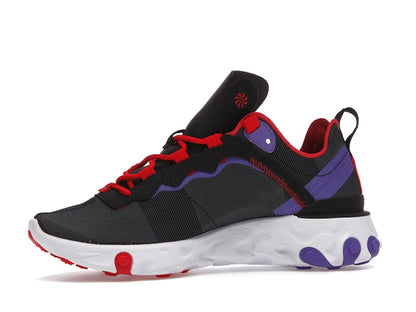 Nike React Element 55 Black University Red (Women's)